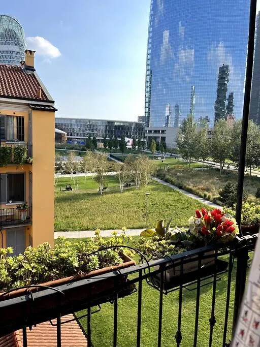 Апартаменты Sotto Il Bosco Verticale House Милан